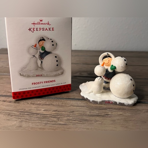 Hallmark Keepsake NEW 2013 “Frosty Friends” Christmas Ornament 34th in series - Picture 2 of 11